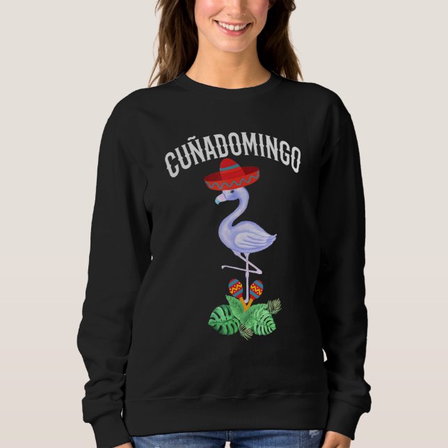 Sweatshirt Mens Cunadomingo Frère Espagnol En Droit Flamant r (Devant)