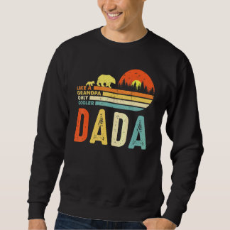 Sweatshirt Mens Dada Comme Un Grand-Père Seulement Glacière P