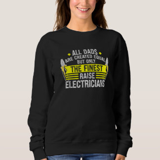 Sweatshirt Mens Dads Électriciens Électricien Papa