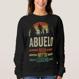 Sweatshirt Mens Espagnol Grand Espagne Abuelo Homme Mythe Lég