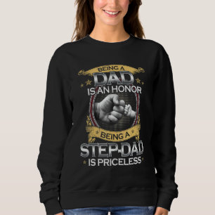 Sweatshirt Mens Être Un Père Un Honneur Être Un Pas-Papa Est