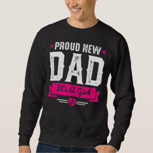 Sweatshirt Mens Fier Nouveau Papa C'est une fille