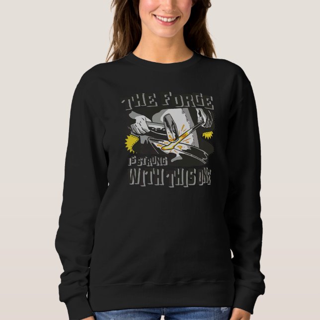 Sweatshirt Mens Fun & Patriotique American Blacksmith Avec Fo (Devant)
