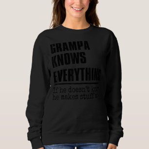 Sweatshirt Mens Grampa Sait Tout Ce Qu'Il Y A De Meilleur Gra