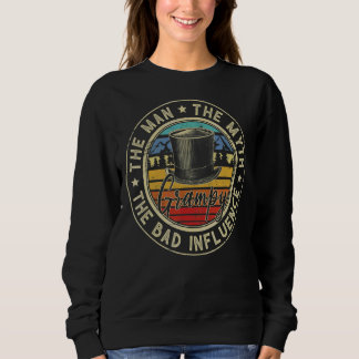 Sweatshirt Mens Grampy L'Homme Le Mythe La Légende Pour Fathe