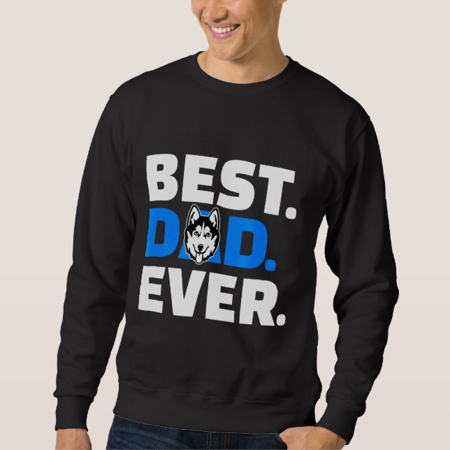 Sweatshirt Mens Husky Papa (Devant)