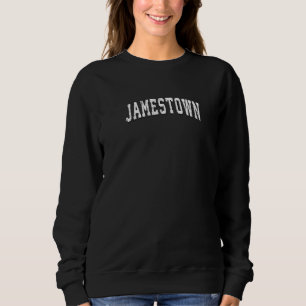 Sweatshirt Mens Jamestown New York Sports sportifs Vintages B