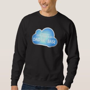 Sweatshirt Mens Je Garde Papa Plaisanter Dans Mon Père - A -