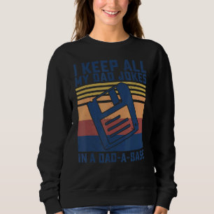 Sweatshirt Mens Je Garde Tous Mon Père Plaisanter Dans Un Pap