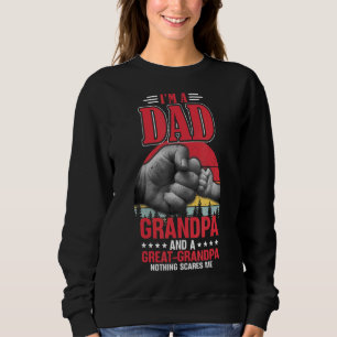 Sweatshirt Mens Je suis papa grand-père grand-père rien d'eff