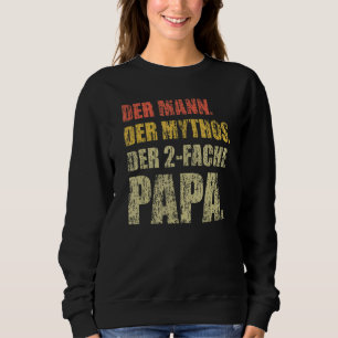 Sweatshirt Mens L'Homme Du Mythe Le 2 Pair Papa Avec Des Jume