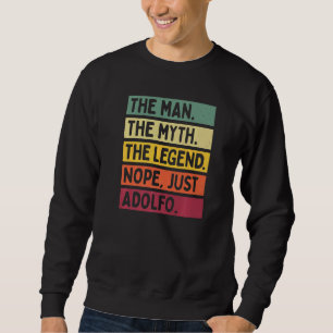 Sweatshirt Mens L'Homme Le Mythe La Légende Non Seulement Ado