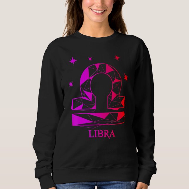 Sweatshirt Mens Libra Zodiac Pour Les Gens Qui Aiment L'Astro (Devant)