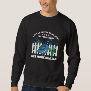 Sweatshirt Mens Little Voices Dans Ma Tête Continue À Me Dire