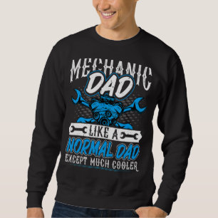 Sweatshirt Mens mécanicien papa Auto mécanicien réparateur Au