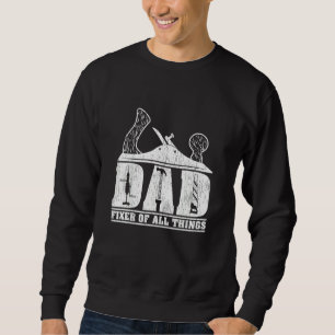 Sweatshirt Mens Mens Outils de travail du bois Papa Fixer Tou