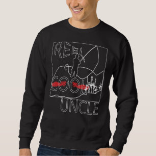 Sweatshirt Mens Mens Reel Cool Oncle Et Pêche Père