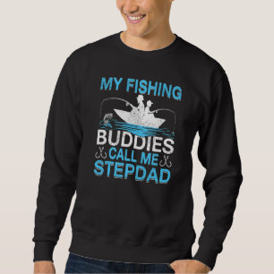 Sweatshirt Mens Mes Épouses De Pêche Appelez Stepdad Pêche Fa
