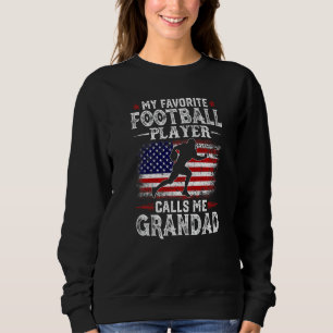 Sweatshirt Mens Mon Joueur De Football Préféré M'Appelle Gran