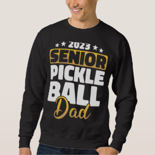 Sweatshirt Mens Paddle Joueur de Pickleball Senior Pickleball