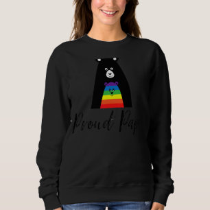 Sweatshirt Mens Papa Bear Lgbt Pride Gay Rainbow Proud Papa F