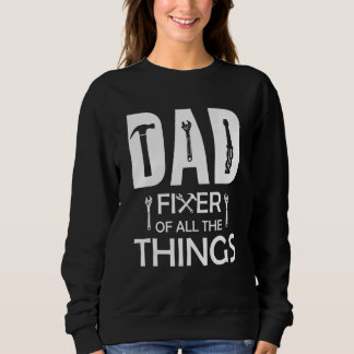 Sweatshirt Mens Papa Fixer De Toutes Les Choses Outils Papa B