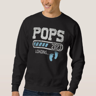 Sweatshirt Mens Pops 2023 Loading For Pregnancy Announcement