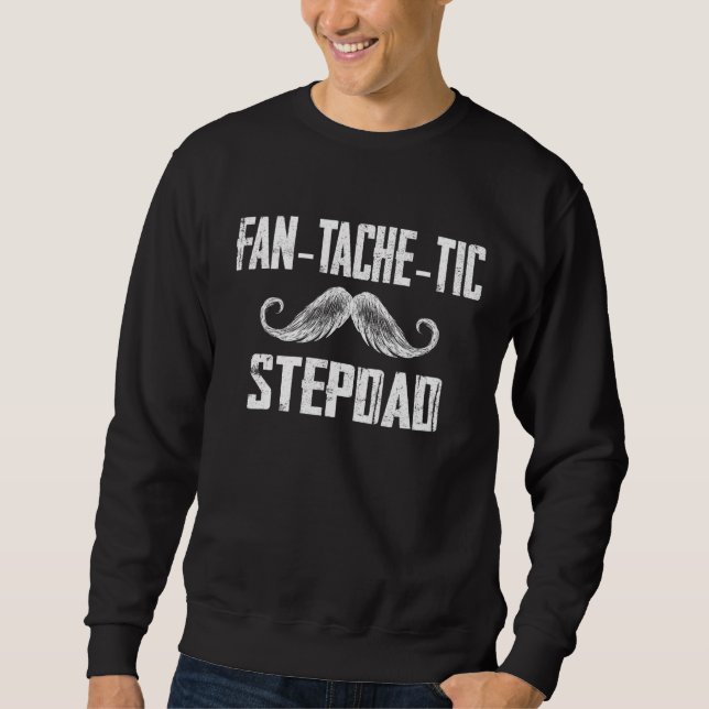 Sweatshirt Mens Pour Fête des pères Fantachetic Famille Stepd (Devant)
