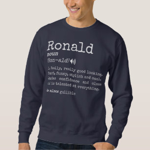Sweatshirt Mens Prank Prénom Dictionnaire Signification Drô
