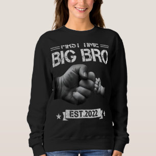 Sweatshirt Mens Première Fois Big Bro 2022 Pour Promoted To B