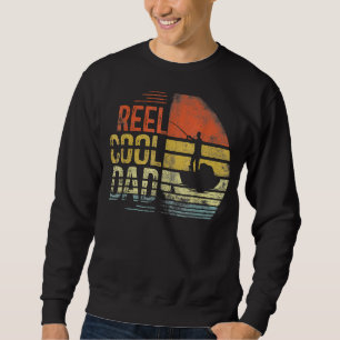 Sweatshirt Mens Reel Cool Papa Pêcheur papa Père jour