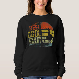Sweatshirt Mens Reel Cool Papa Pêcheur Papa Père Père Fis