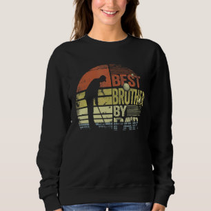 Sweatshirt Mens Retro Best Brother Par Par Par Golf Player Pa