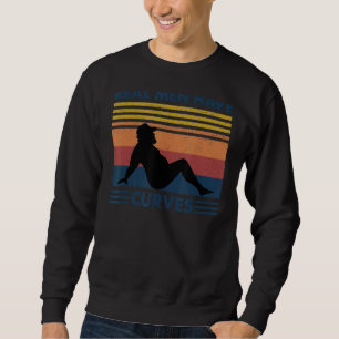 Sweatshirt Mens Retro Vintage Véritable Hommes Ont Courbes Pa