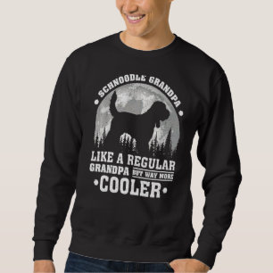 Sweatshirt Mens Schnoodle Grandpa Schnoodle Vintage Dog Fath