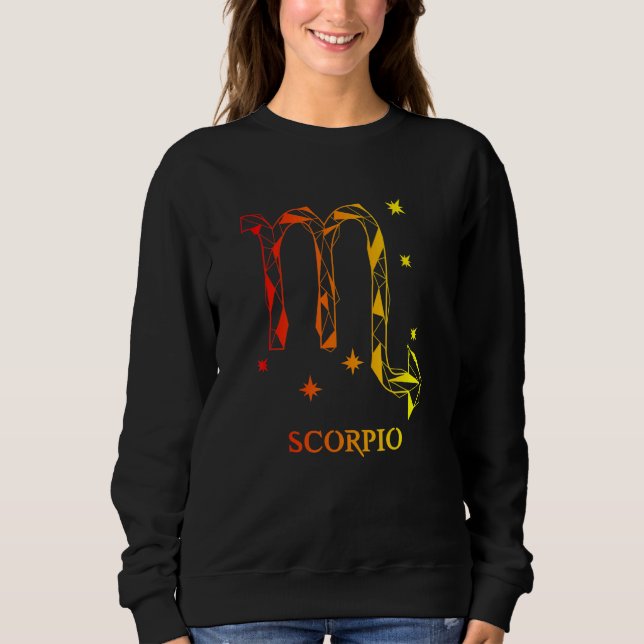 Sweatshirt Mens Scorpio Zodiac 1 (Devant)