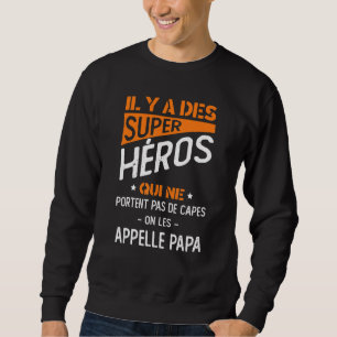 Sweatshirt Mens Super Heroes Qui Ne Porte Pas De Caps À L'App