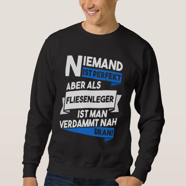 Sweatshirt Mens Tiler Artiste Professionnel Dit (Devant)
