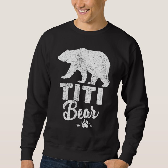 Sweatshirt Mens Titi Bear (Devant)