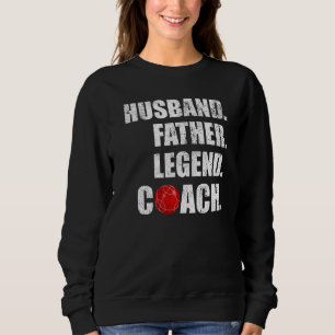 Sweatshirt Mens Vintage Mari Père Légende Bocce Entraîneur Gr