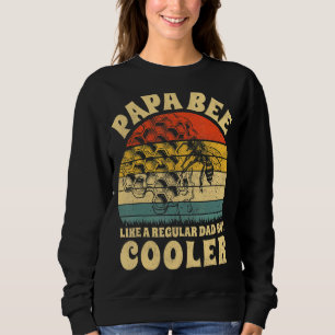 Sweatshirt Mens Vintage Papa Abee Comme Un Père Régulier Abei