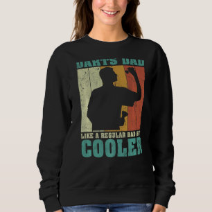 Sweatshirt Mens Vintage Rétro Dars Papa Comme Un Papa Fa Régu