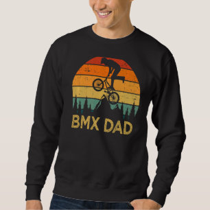 Sweatshirt Mens Vintage Vélo Bmx Retro Style Bmx Papa Père