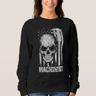 Sweatshirt Mentors de machiniste Opérateur de machine Usinage