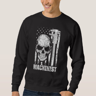 Sweatshirt Mentors de machinistes Opérateur de machine Usinag
