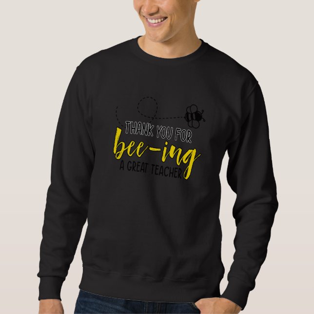 Sweatshirt Merci D'Être Un Grand Enseignant Scho (Devant)