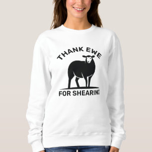 Sweatshirt Merci Ewe pour sa décision