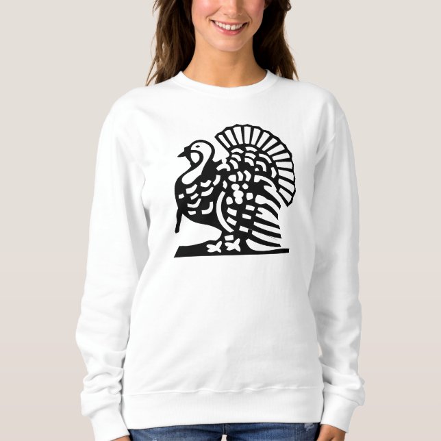 Sweatshirt MERCI MAJESTIC TURKEY chemise (Devant)