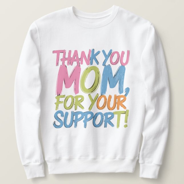Sweatshirt merci maman (Design devant)