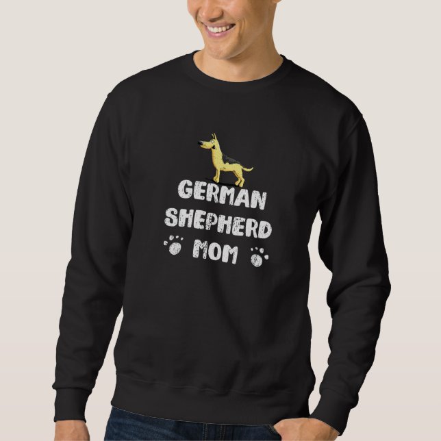 Sweatshirt Mère Berger Allemand pour propriétaire de chien Be (Devant)